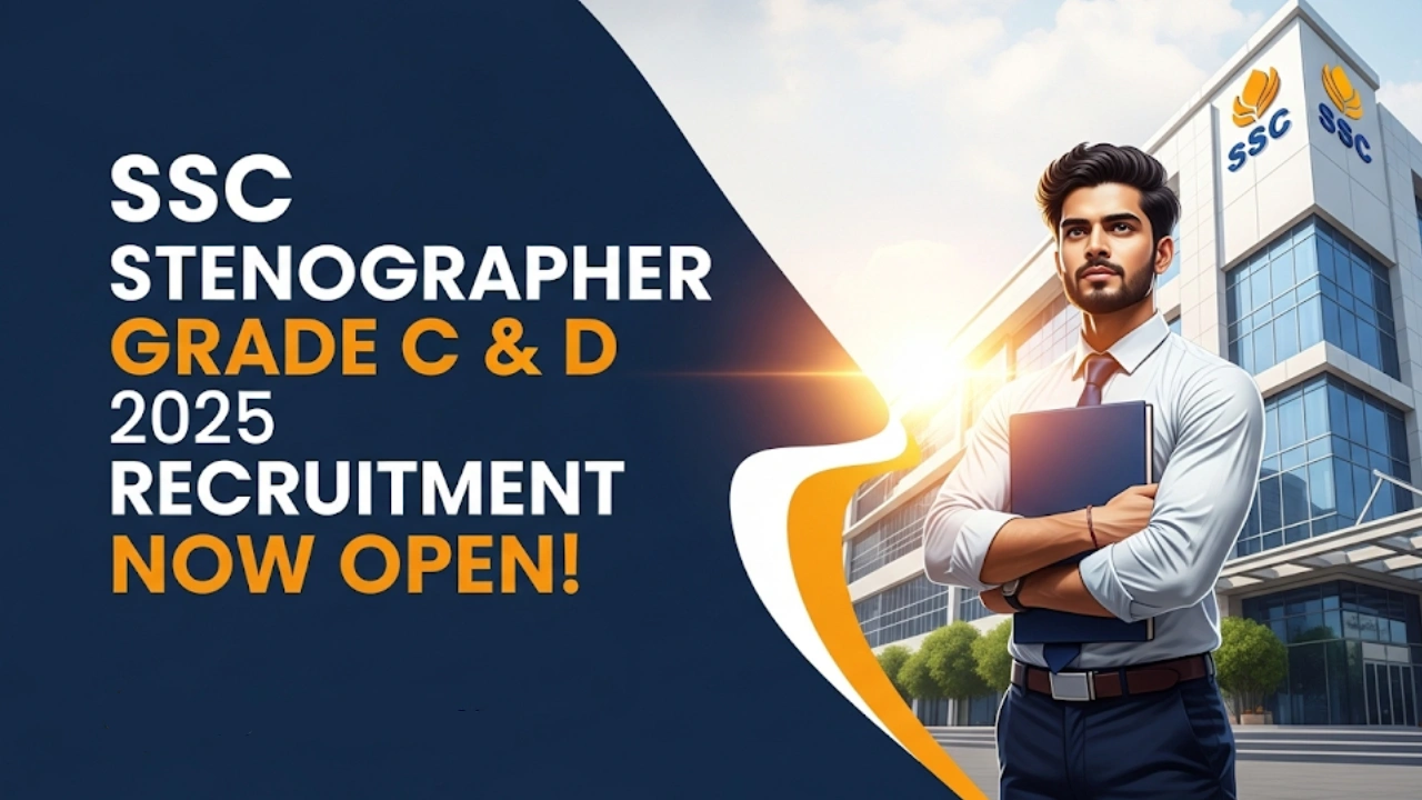 SSC Stenographer Grade C & D 2025