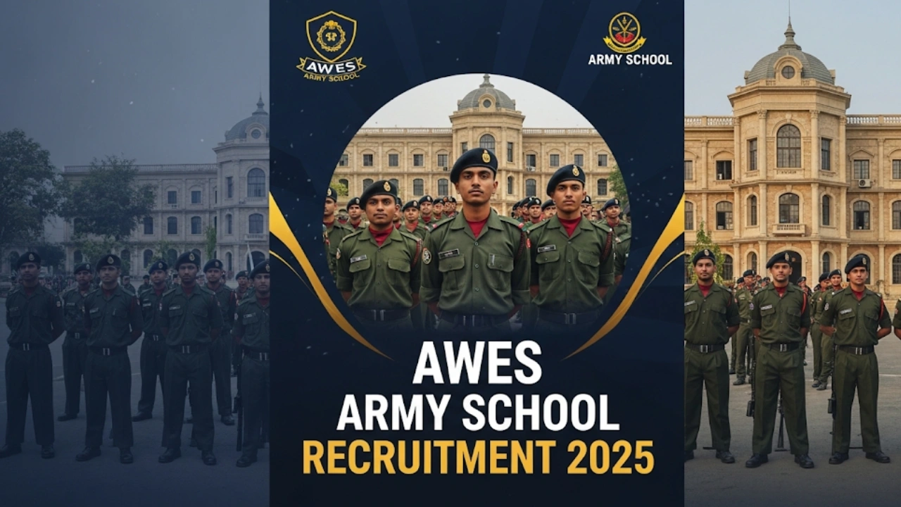 AWES Army School Recruitment 2025