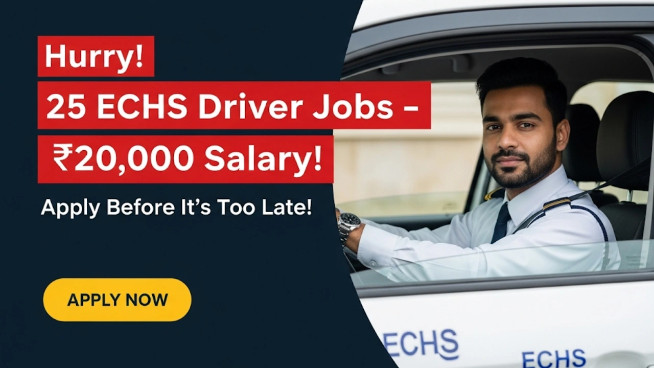 25 ECHS Driver Jobs