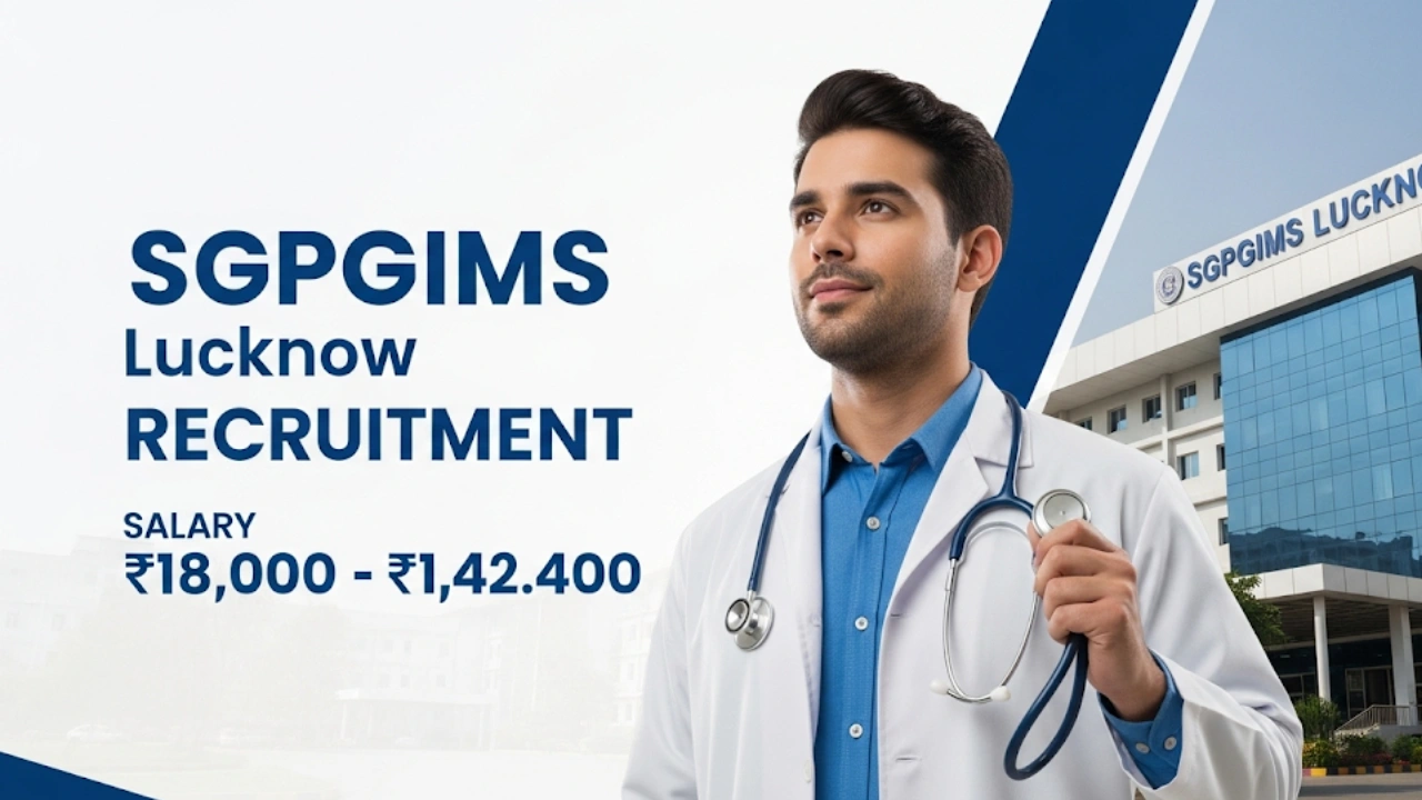 SGPGIMS Lucknow Recruitment