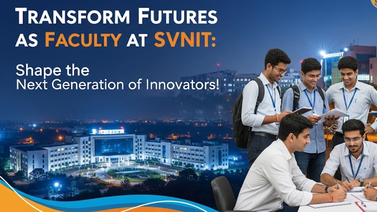 Faculty at SVNIT