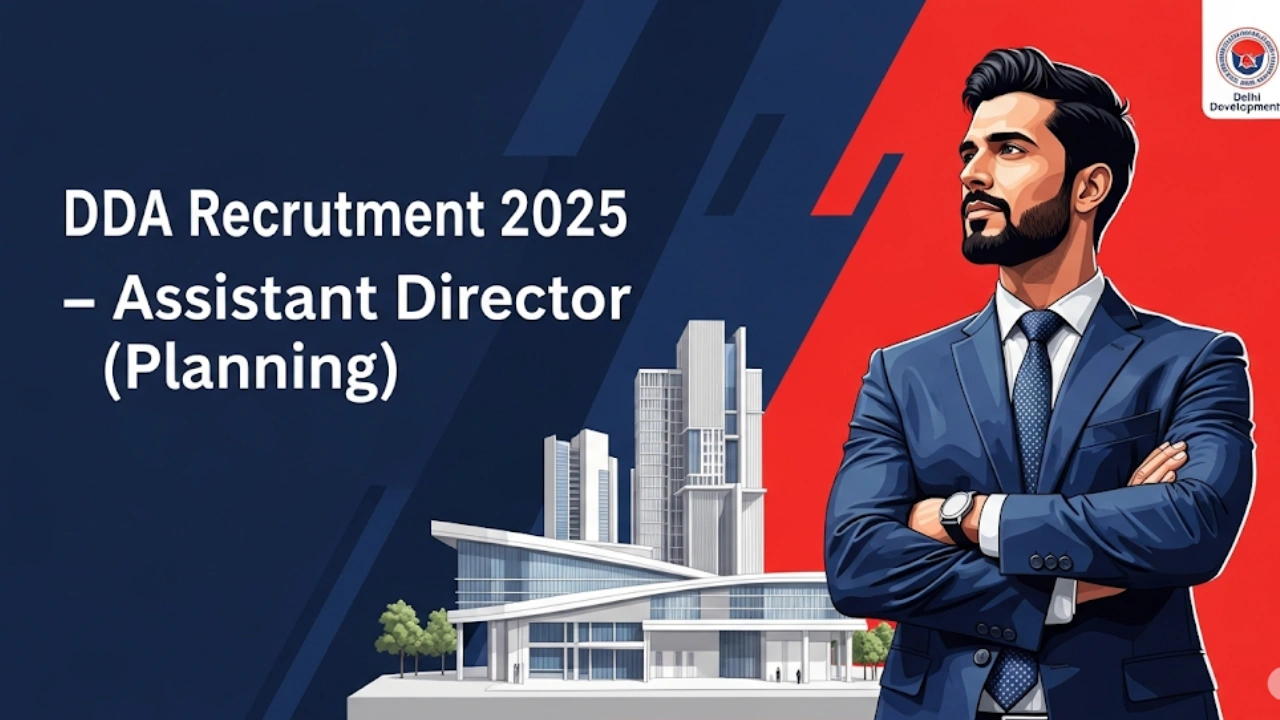 DDA Recruitment 2025