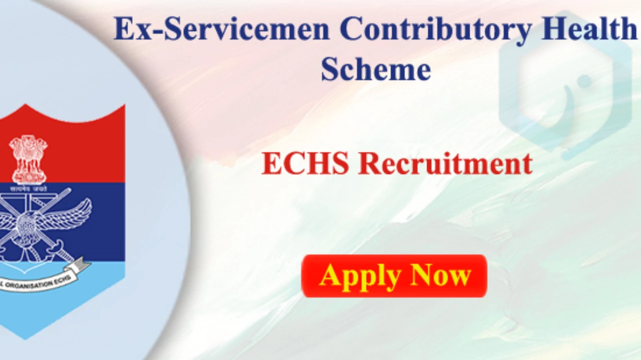 ECHS Chennai Recruitment