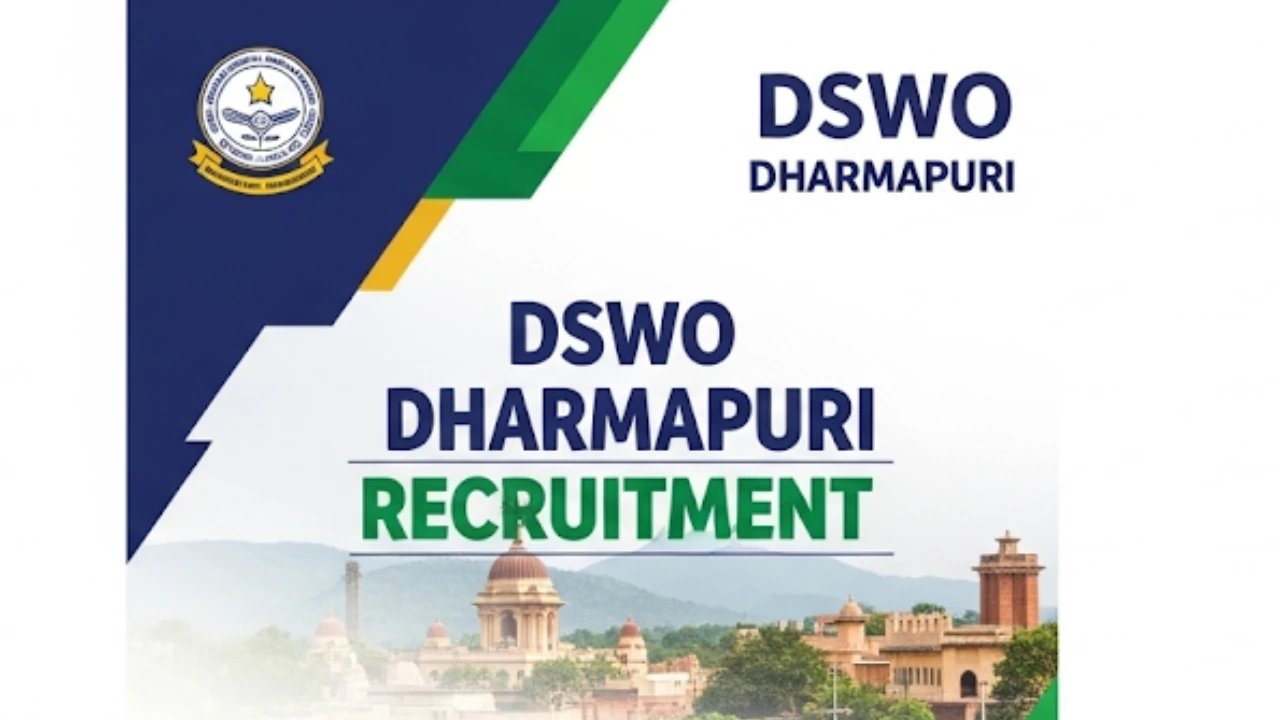 DSWO Dharmapuri Recruitment