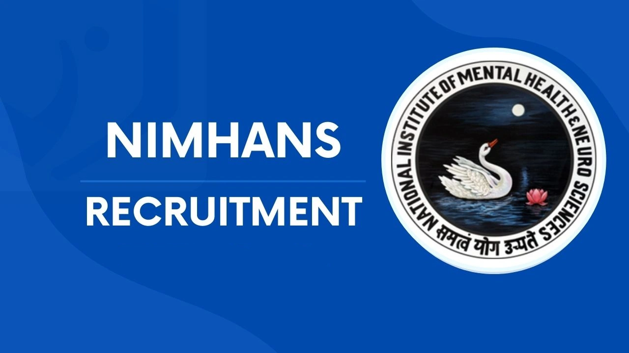 NIMHANS Walk-in Interview